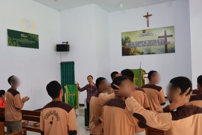 Ibadah Kreatif Bangkitkan Semangat Anak Binaan