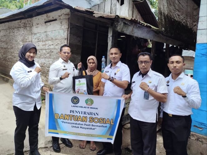 Lapas Wahai Tebar Kepedulian Sambut Kemerdekaan