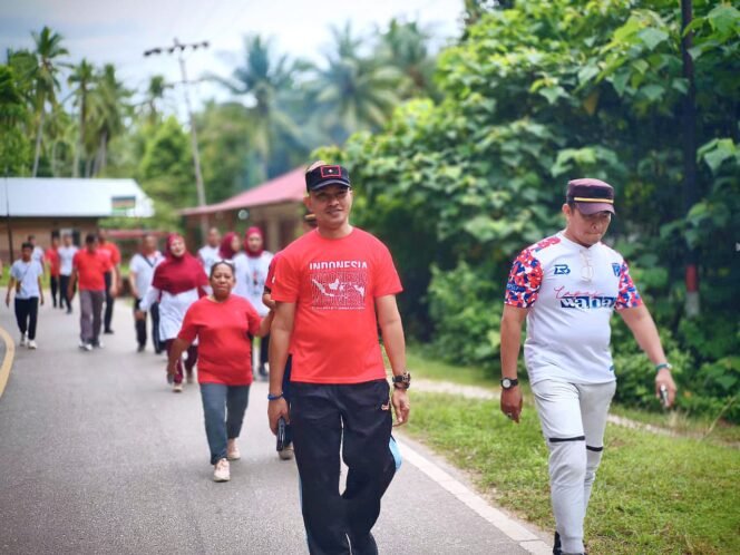 Lapas Wahai Gelar Fun Walk Semarak Kemerdekaan