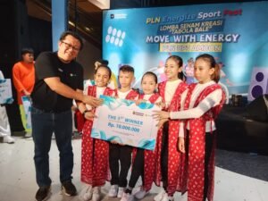 PLN UP3 Ambon Gelar Lomba Senam Kreasi Tabola Bale