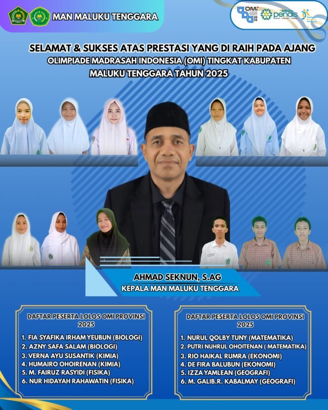 
					MAN Malra Utus 12 Siswa Ke OMI Tingkat Provinsi
