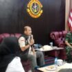 Anggota Komite II DPD RI Letjen TNI (Purn) Nono Sampono menyambangi Markas Kodaeral IX Ambon dalam agenda Reses ke Maluku, 13 Oktober 2025