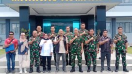 Letjen TNI (Purn) Nono Sampono dalam Kunjungan Kerja sebagai Anggota Komite II DPD RI ke Markas Komando Daerah Angkatan Laut (Kodaeral) IX Ambon, Senin 13 Oktober 2025