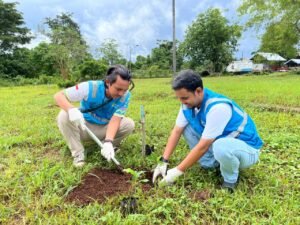 PLN Moa Perkuat Penghijauan Lewat Aksi Kolaboratif