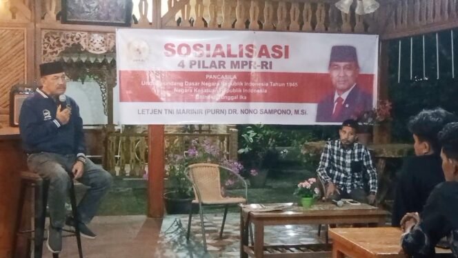 
Nono Sampono Paparkan Isu Strategis Maluku Bersama OKP