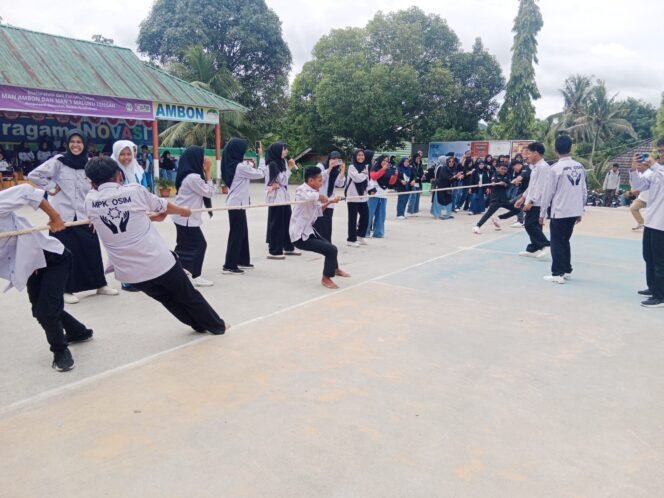 
Jalin Silahturahmi Antar Siswa, MAN Ambon dan MAN 1 Malteng Gelar Lomba Persahabatan