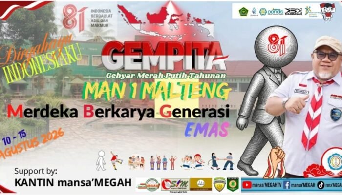 GEMPITA MAN 1 Malteng Sambut HUT RI KE 81