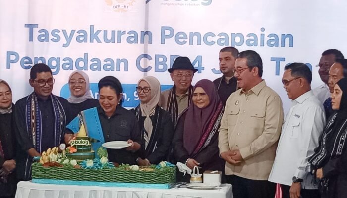 BULOG Tembus 4,1 Juta Ton, Titiek Soeharto Hadiri Tasyakuran di Ambon