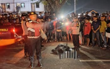 Pengendara Satria FU Tewas di Tikungan Poka